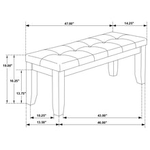 Load image into Gallery viewer, Dalila Dining Bench