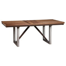 Load image into Gallery viewer, Spring Creek Dining Table with Extension Leaf Natural Walnut image