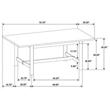 Load image into Gallery viewer, Crestmore 7 Pc Dining Set