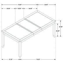 Load image into Gallery viewer, Elodie Extension Dining Table