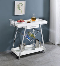 Load image into Gallery viewer, Kinney 2-tier Bar Cart with Storage Drawer image