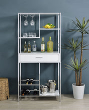 Load image into Gallery viewer, Figueroa Wine Cabinet with LED Lighting