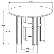 Load image into Gallery viewer, Ottowa 5 Pc Counter Height Dining Sets