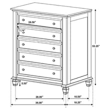 Load image into Gallery viewer, Sandy Beach Chest of Drawers