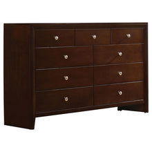 Load image into Gallery viewer, Serenity Rectangular 9-drawer Dresser Rich Merlot image