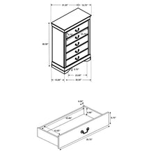 Load image into Gallery viewer, Louis Philippe Bedroom Set