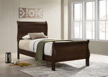 Load image into Gallery viewer, Louis Philippe Sleigh Panel Bed