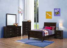 Load image into Gallery viewer, Louis Philippe Sleigh Panel Bed