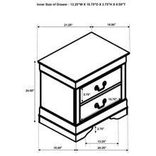 Load image into Gallery viewer, Louis Philippe Nightstands