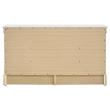 Load image into Gallery viewer, Louis Philippe 6-drawer Dresser White