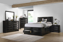 Load image into Gallery viewer, Briana Bookcase Platform Storage Bed