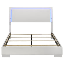 Load image into Gallery viewer, Felicity Panel Bed with LED Lighting