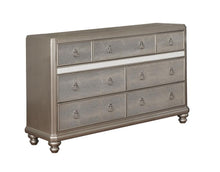 Load image into Gallery viewer, Bling Game 7-drawer Dresser Metallic Platinum image