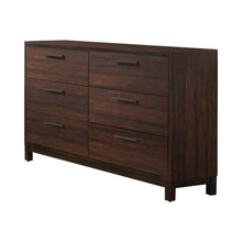 Load image into Gallery viewer, Edmonton 6-drawer Dresser Rustic Tobacco image