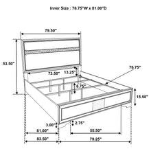 Load image into Gallery viewer, Miranda Eastern King Bed