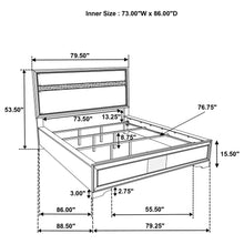 Load image into Gallery viewer, Miranda 4 Pc Bedroom Set