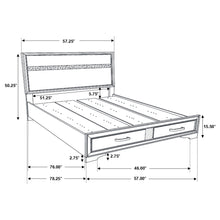 Load image into Gallery viewer, Miranda Bedroom Sets Black
