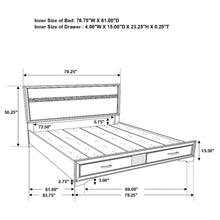 Load image into Gallery viewer, Miranda Bedroom Set with Storage