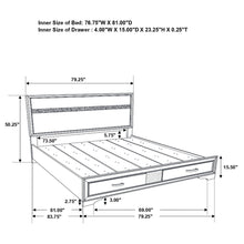 Load image into Gallery viewer, Miranda Bedroom Set with Storage