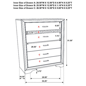 Miranda Bedroom Set with Storage