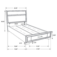 Load image into Gallery viewer, Miranda Bedroom Sets Black