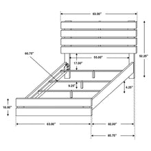 Load image into Gallery viewer, Brantford Wood Storage Panel Bed