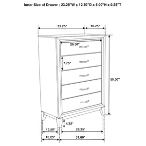 Watson Bedroom Set Grey Oak