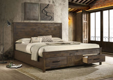 Load image into Gallery viewer, Woodmont Panel Platform Storage Bed