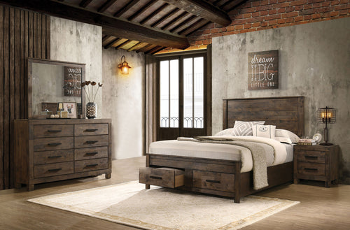 Woodmont 4 & 5 Piece E.King, Queen, & Cal;.King Bedroom Sets