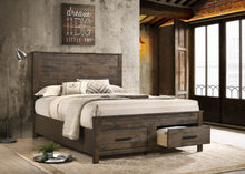 Load image into Gallery viewer, Woodmont Panel Platform Storage Bed