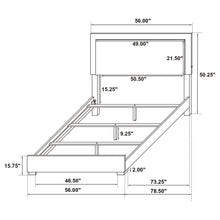 Load image into Gallery viewer, Marceline Bedroom Sets White &amp; Black 4 &amp; 5 Piece