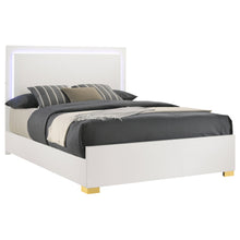 Load image into Gallery viewer, Marceline Beds White &amp; Black Eastren King, Full, Twin, &amp; Queen