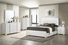 Load image into Gallery viewer, Marceline Beds White &amp; Black Eastren King, Full, Twin, &amp; Queen