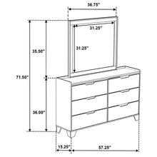 Load image into Gallery viewer, Henderson Dresser with Mirror
