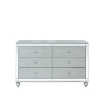 Load image into Gallery viewer, Gunnison 6-drawer Dresser Silver Metallic image