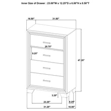 Load image into Gallery viewer, Wright 4 Pc &amp; 5 Pc Bedroom Set