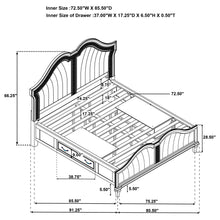 Load image into Gallery viewer, Evangeline 4 &amp; 5 Piece Bedroom Set