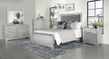 Load image into Gallery viewer, Eleanor Upholstered Tufted Bedroom Set Metallic