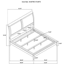 Load image into Gallery viewer, Bexhill 4 &amp; 5 Piece Bedroom Set King, Cal.King, &amp; Queen
