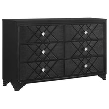 Load image into Gallery viewer, Penelope 6-drawer Dresser Black image