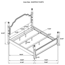 Load image into Gallery viewer, Andover California King, Queen, &amp; E.King Bed