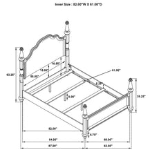 Load image into Gallery viewer, Andover California King, Queen, &amp; E.King Bed