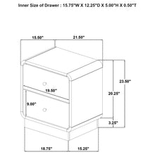 Load image into Gallery viewer, Cavelle Nightstand