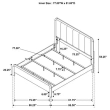 Load image into Gallery viewer, Amsbury California King, E.King, &amp; Queen Bed
