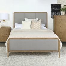 Load image into Gallery viewer, Arini Upholstered Panel Bed