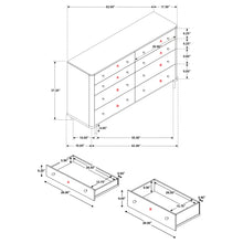 Load image into Gallery viewer, Arini 4 &amp; 5 Piece Bedroom Set King &amp; Queen