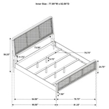Load image into Gallery viewer, Arini Eastern King &amp; Twin Bed