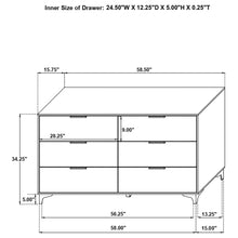 Load image into Gallery viewer, Kendall 4 &amp; 5 Piece Bedroom Sets