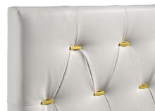 Load image into Gallery viewer, Kendall Panel Bed E.King, &amp; Queen Black &amp; White