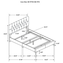 Load image into Gallery viewer, Kendall Panel Bed White